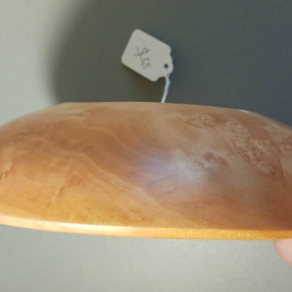 Hand Crafted One-of-a-kind Art Bowl Wood Turned Decor #eshopchicago #turned - Picture 7 of 10